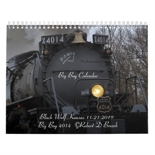 Big Boy 4014 Kalender (Titelbild)