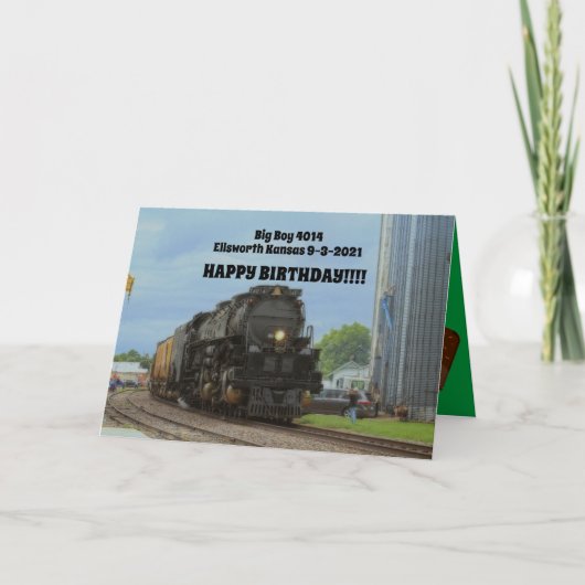 Big Boy 4014 Karte (Vorderseite)
