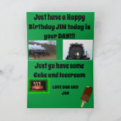 Big Boy 4014 Karte (Innenseite)