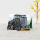 Big Boy 4014 Karte (Gelbe Blume)