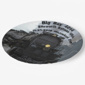 Big Boy 4014 Papierplatte Pappteller (Schrägansicht)