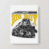 Big Boy 4014 Steam Loco. Union Pacific Class 4000 Button (Vorderseite)