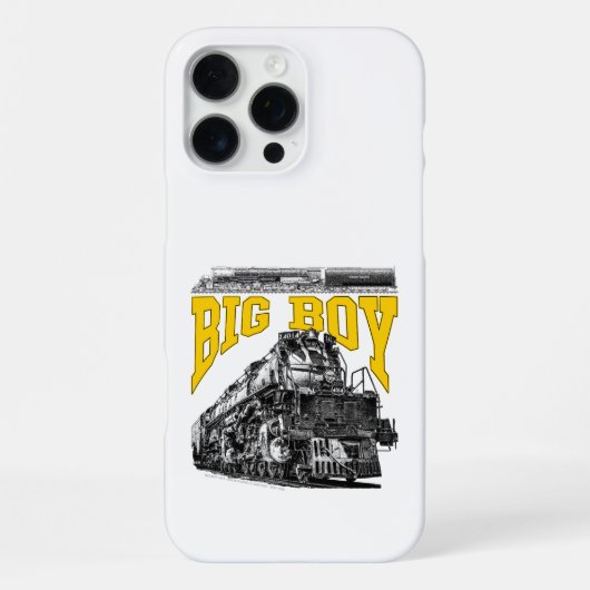 Big Boy 4014 Steam Loco. Union Pacific Class 4000 iPhone Hülle (Rückseite)