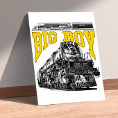 Big Boy 4014 Steam Loco. Union Pacific Class 4000 Poster