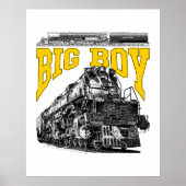 Big Boy 4014 Steam Loco. Union Pacific Class 4000 Poster (Vorne)