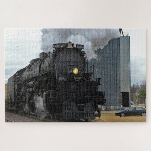 Big Boy 4014 Steam Train Ellsworth Kansas Puzzle