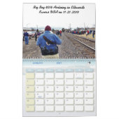 Big Boy 4014 Steaming warf Kansas Kalender (Jan 2027)