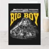 Big Boy 4014 Union Pacific Class 4000. Steam Loco. Dankeskarte (Vorderseite)