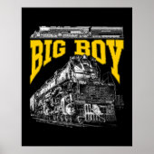 Big Boy 4014 Union Pacific Class 4000. Steam Loco. Poster (Vorne)