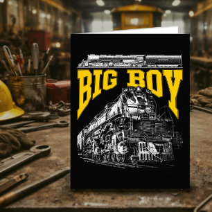 Big Boy 4014 Union Pacific Klasse 4000. Dampflok. Dankeskarte