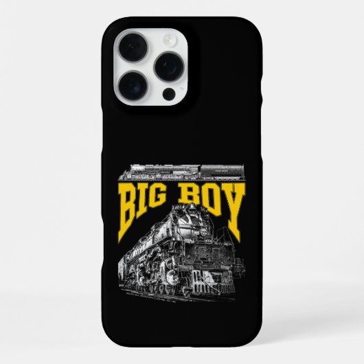 Big Boy 4014 Union Pacific Klasse 4000. Dampflok. iPhone Hülle (Rückseite)