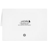 Big Boy auf Tabelle I Liebe You Card (Rückseite Horizontal)