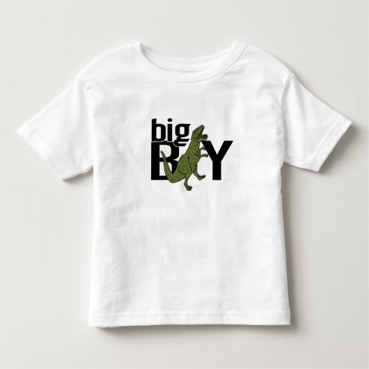 Big Boy Kleinkind T-shirt (Vorderseite)