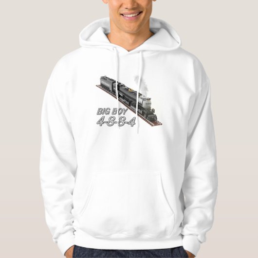 Big Boy Locomotive Dual-Sided Hoodie (Vorderseite)