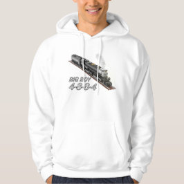 Big Boy Lokomotive Doppel seitige Kapuzenjacke Hoodie