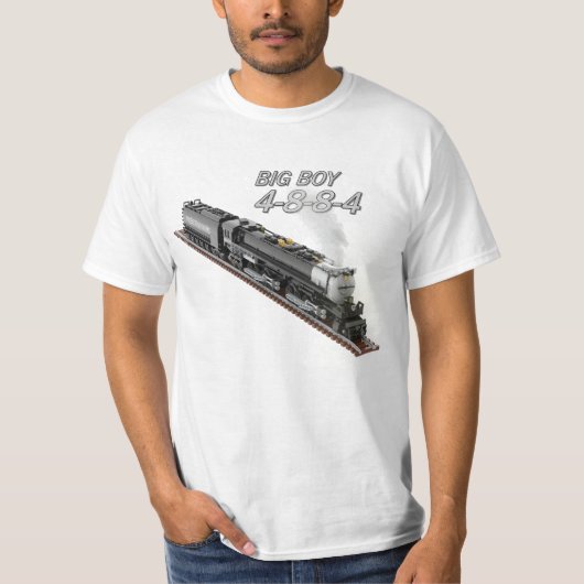 Big Boy Lokomotive T-Shirt (Vorderseite)
