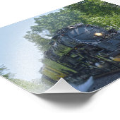 Big Boy No. 4014 Steam Locomotive Fotodruck (Ecke)