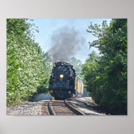 Big Boy No. 4014 Steam Locomotive Poster