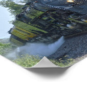 Big Boy No. 4014 Steam Locomotive Poster (Ecke)