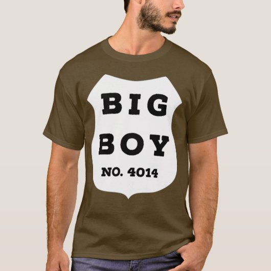 Big Boy No. 4014 T-Shirt (Vorderseite)