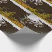 Big Boy Nr. 4014 Zug Wrapping Paper Geschenkpapier (Ecke)