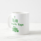 Big Boy Toys: Ich spiele noch mit Spielzeug (Trakt Kaffeetasse (Vorderseite Links)