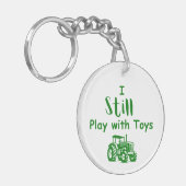 Big Boy Toys: Ich spiele noch mit Spielzeug (Trakt Schlüsselanhänger (Vorderseite links)