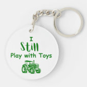 Big Boy Toys: Ich spiele noch mit Spielzeug (Trakt Schlüsselanhänger (Rückseite)