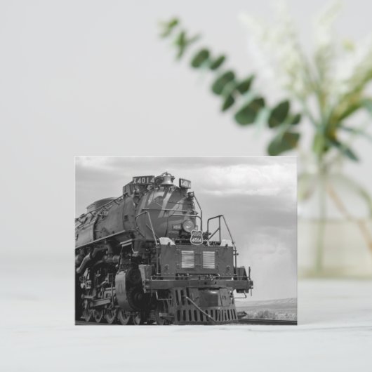 Big Boy Train Postcard Postkarte (Stehend Vorderseite)