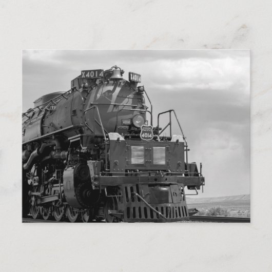 Big Boy Train Postcard Postkarte (Vorderseite)