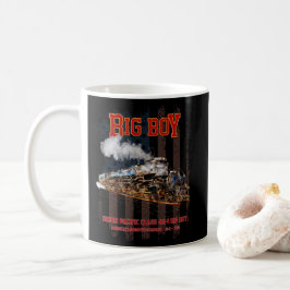 Big Boy Vintag Steam Train American Locomotive Kaffeetasse