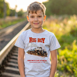 Big Boy Vintag Steam Train American Locomotive T-Shirt