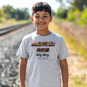 Big Boy Vintag Steam Train American Locomotive T-Shirt
