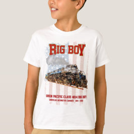 Big Boy Vintag Steam Train American Locomotive T-Shirt