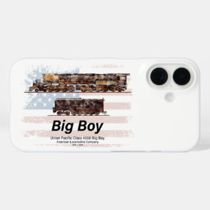 Big Boy Vintage-Dampflokomotive American Locomotiv iPhone 16 Hülle