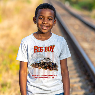 Big Boy Vintage-Dampflokomotive Amerikanische Loko T-Shirt