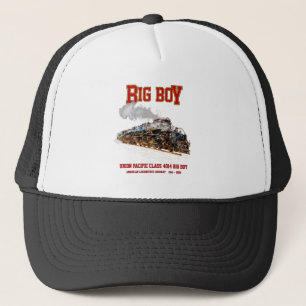 Big Boy Vintage-Dampflokomotive Amerikanische Loko Truckerkappe