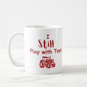 BIg Boy Zitat: Ich spiele noch mit Spielzeug Kaffeetasse