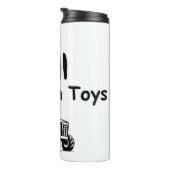 Big Boy Zitat: Ich spiele noch mit Spielzeug (Trak Thermosbecher (Nach rechts gedreht)