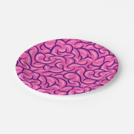 Big Brain  Pappteller (Schrägansicht)