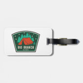 Big Branch Wilderness Vermont Camping Gepäckanhänger (Rückseite horizontal)