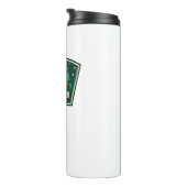 Big Branch Wilderness Vermont Camping Thermosbecher (Nach rechts gedreht)