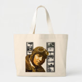 BIG Brave Motion Picture Aviator Inspiration Bag Jumbo Stoffbeutel (Vorne)