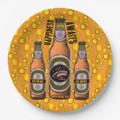 BIG BREWS Custom Beer Pappteller (Vorderseite)