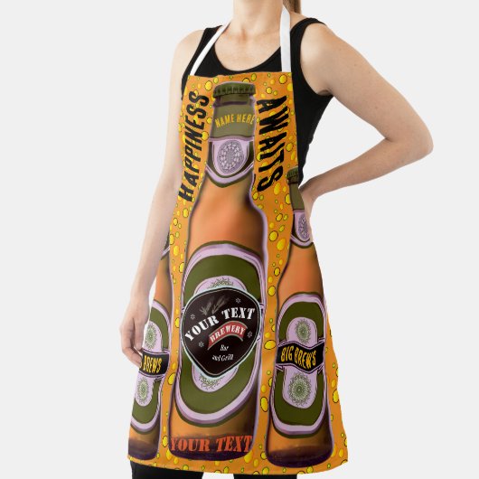 BIG BREWS Glück wartet Schürze (InSitu)