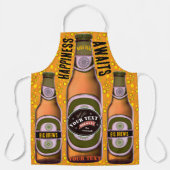 BIG BREWS Glück wartet Schürze (Vorderseite)