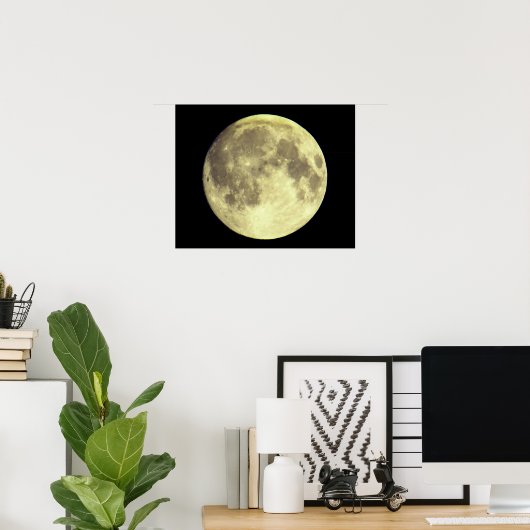 Big Bright Moon Poster (Heimbüro)
