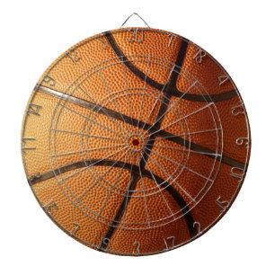 Big Bright Orange Basketball, Dartscheibe
