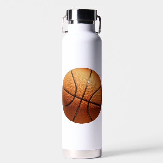 Big Bright Orange Basketball, Trinkflasche (Vorne)