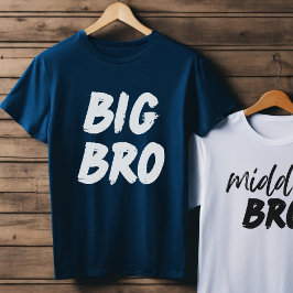 BIG BRO Babybruderankündigung, Geschenk T-Shirt